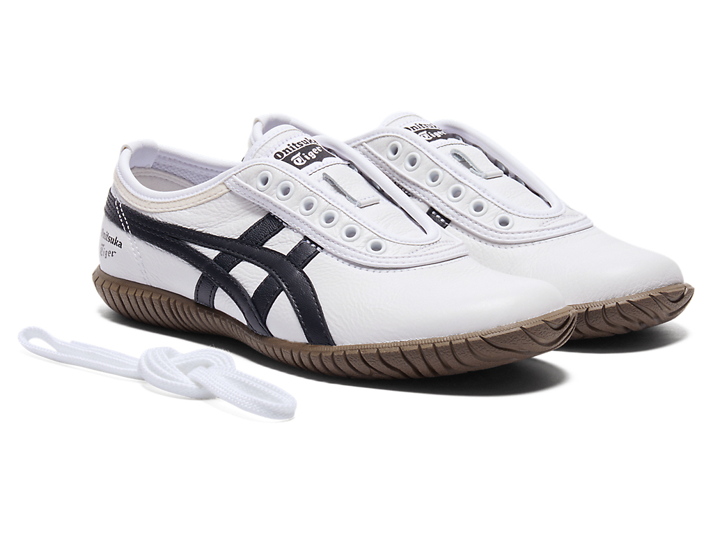 Cheap Onitsuka Tiger TSUNAHIKI SLIP-ON PUTIH/HITAM 1183C529-101