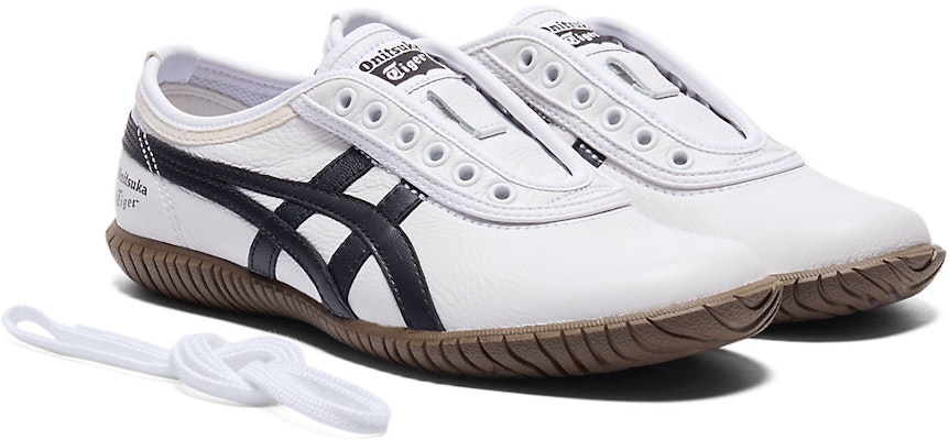 Onitsuka Tiger TSUNAHIKI SLIP-ON WHITE/BLACK 1183C529-101 Cheap Onitsuka Tiger TSUNAHIKI SLIP-ON WHITE/BLACK 1183C529-101