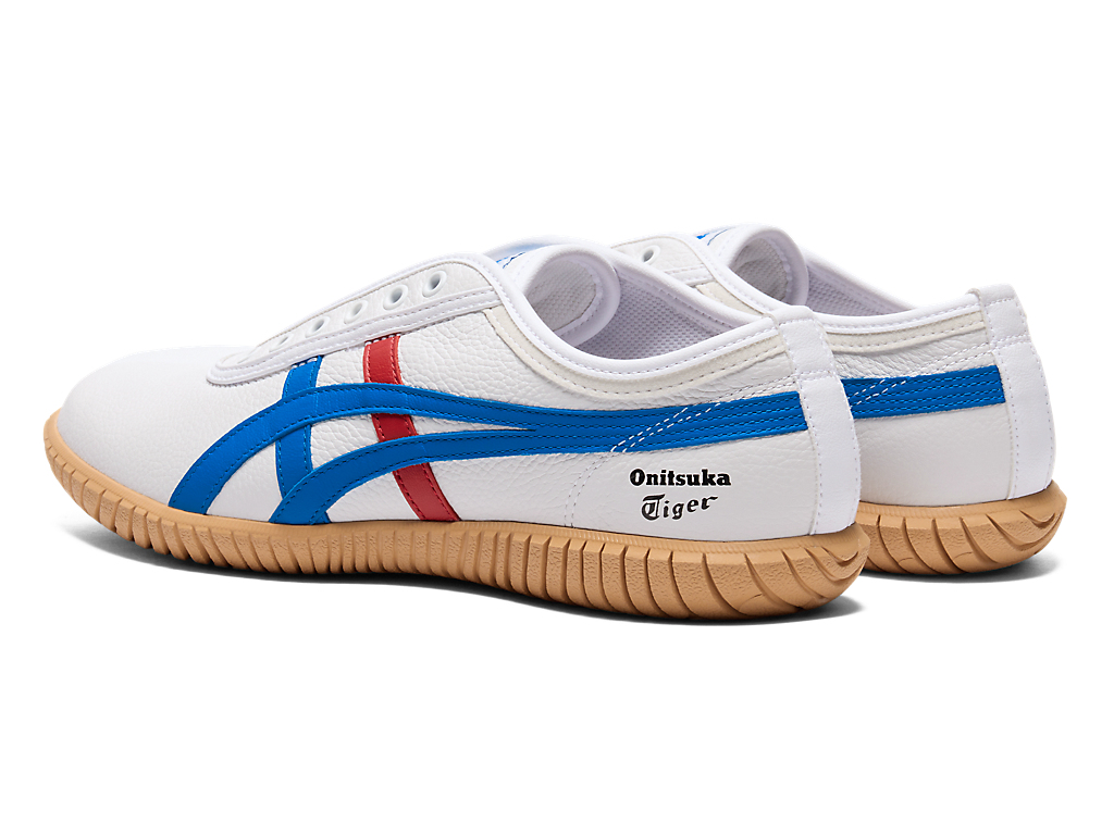 Shop Onitsuka Tiger TSUNAHIKI SLIP-ON BLANCO/AZUL DIRECTOIRE 1183C529-100