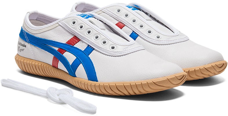 Onitsuka Tiger TSUNAHIKI SLIP-ON WHITE/DIRECTOIRE BLUE 1183C529-100 Cheap Onitsuka Tiger TSUNAHIKI SLIP-ON WHITE/DIRECTOIRE BLUE 1183C529-100