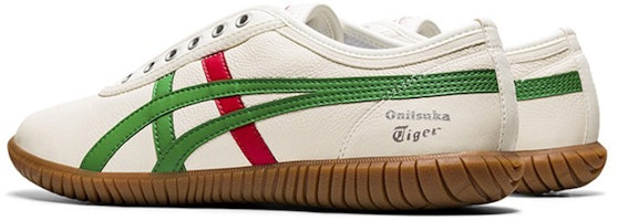 Onitsuka Tiger Tsunahiki Slip-on Beige Hijau 1183B452-102 Shop Onitsuka Tiger Tsunahiki Slip-on Beige Hijau 1183B452-102