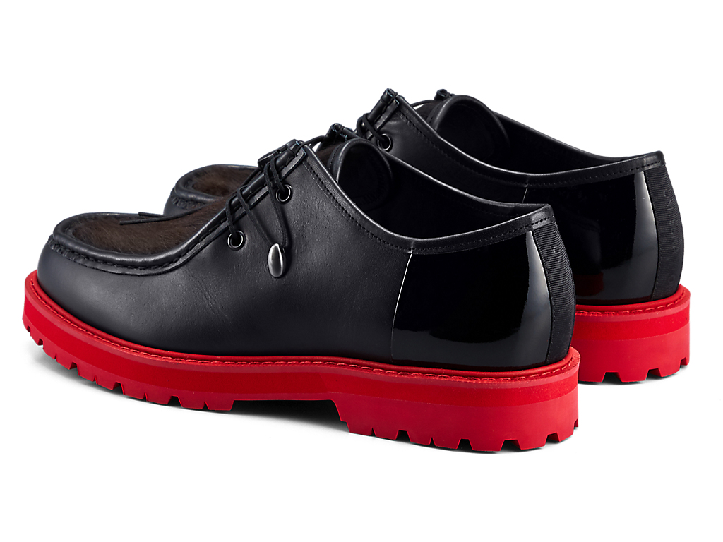 Shop オニツカタイガー チロリアン 'ブラッククラシックレッド' 1181A557-001 1181A557-001