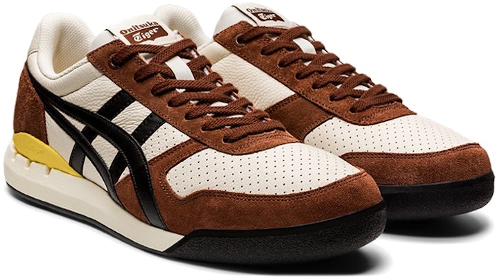 Kasut Onitsuka Tiger Ultimate 81 EX 'Krim Coklat Hitam' 1183B510-201 Lookbook Kasut Onitsuka Tiger Ultimate 81 EX 'Krim Coklat Hitam' 1183B510-201