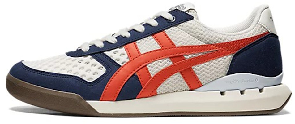 Onitsuka Tiger Ultimate 81 EX Kasut 'Krim Vermillion Tomato' 1183B720-100 Buy Onitsuka Tiger Ultimate 81 EX Kasut 'Krim Vermillion Tomato' 1183B720-100