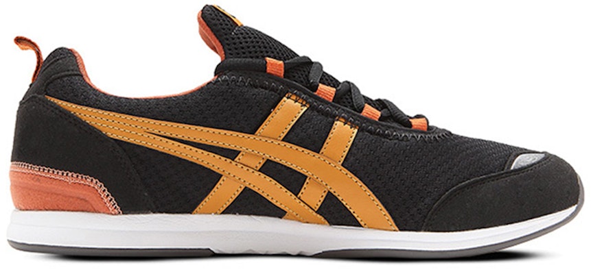 Onitsuka Tiger鬼冢虎 輕便耐磨 低幫 跑步鞋 男女同款 黑橙色 Order Onitsuka Tiger鬼冢虎 輕便耐磨 低幫 跑步鞋 男女同款 黑橙色