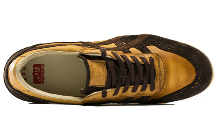Lookbook Onitsuka Tiger鬼塚虎 終極教練 耐磨 低筒 跑步鞋 男款 棕色