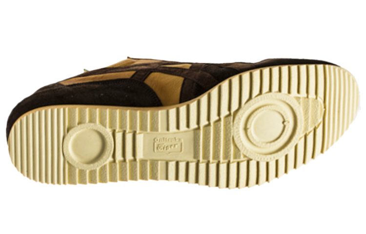 Shop Onitsuka Tiger鬼塚虎 終極教練 耐磨 低筒 跑步鞋 男款 棕色