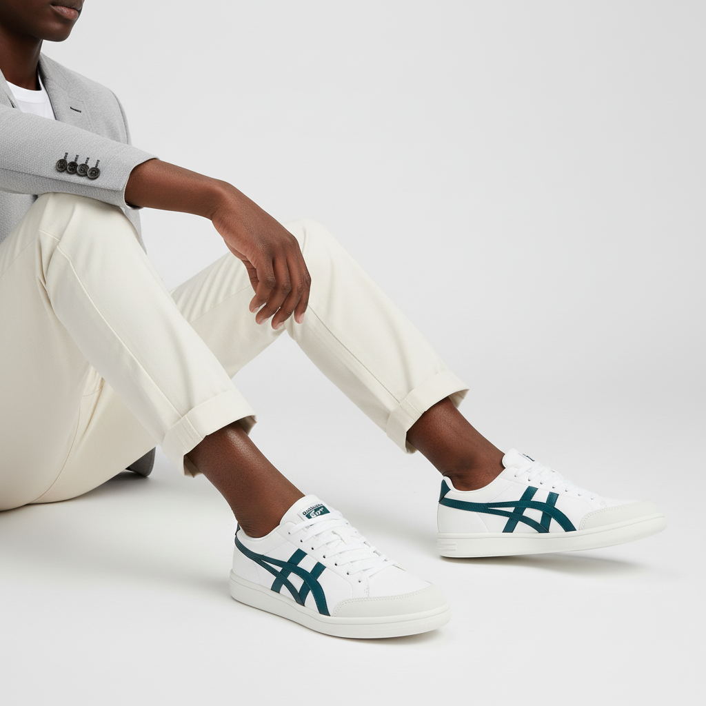 Order Kasut Onitsuka Tiger Unisex Advanti Putih/Hijau 1183A506-106