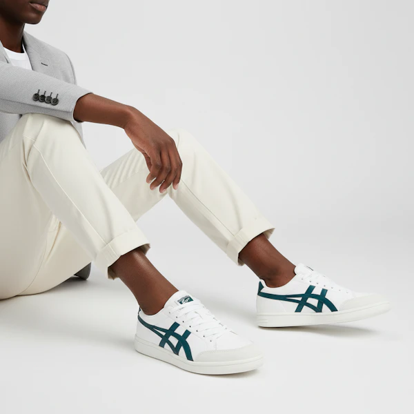 Onitsuka Tiger Unisex Advanti Sneakers White/Green 1183A506-106 Order Onitsuka Tiger Unisex Advanti Sneakers White/Green 1183A506-106