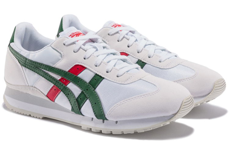 Onitsuka Tiger Unisex Alti Running Shoes White/Green 圖 2
