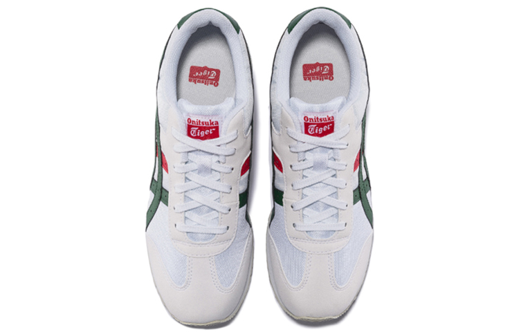 Shop Onitsuka Tiger Scarpe Running Unisex Bianche/Verdi 1183A509-100