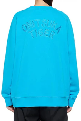 Sudadera Unisex Onitsuka Tiger Azul Oversize de Manga Larga Cuello Redondo. 2183B183-301 Purchase Sudadera Unisex Onitsuka Tiger Azul Oversize de Manga Larga Cuello Redondo. 2183B183-301