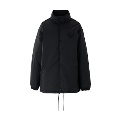 Onitsuka Tiger Unisex COACH Jacket - Stylish & Comfortable in Black. 2183B397-001