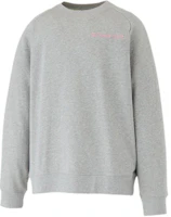 Onitsuka Tiger Unisex Crewneck Long Sleeve Sweatshirt Grey Minimalist Style 2183B182-020 Onitsuka Tiger Unisex Crewneck Long Sleeve Sweatshirt Grey Minimalist Style 2183B182-020