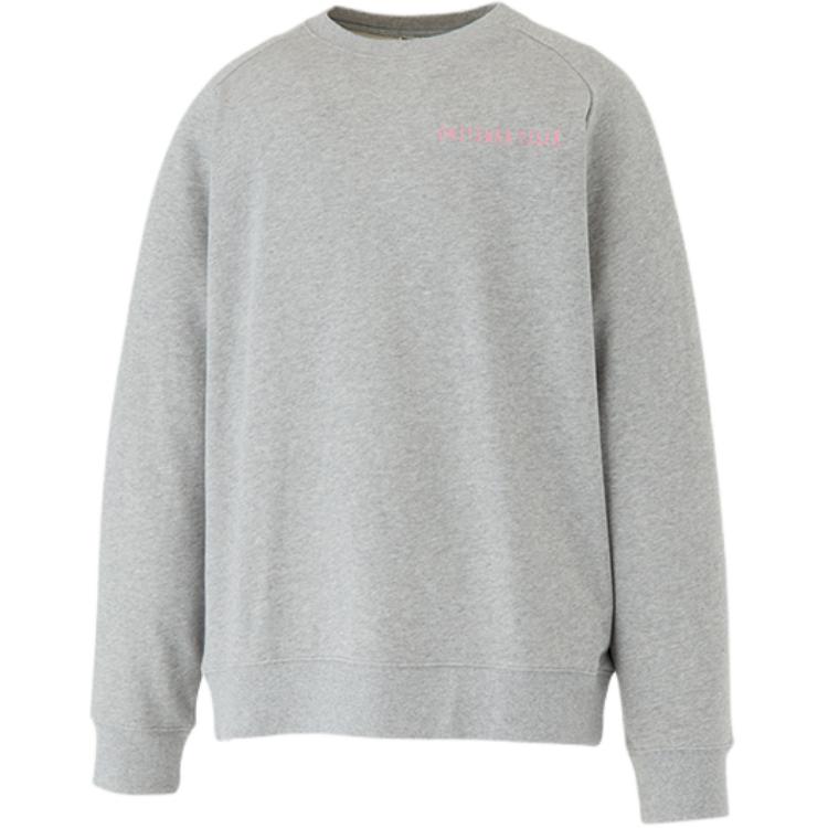 Order Sudadera Unisex Onitsuka Tiger Gris de Manga Larga y Estilo Minimalista 2183B182-020