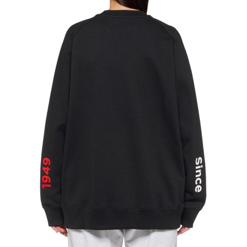 Shop Sudadera Negra Suave y Cálida Onitsuka Tiger Unisex Cuello Redondo. 2183B307-001