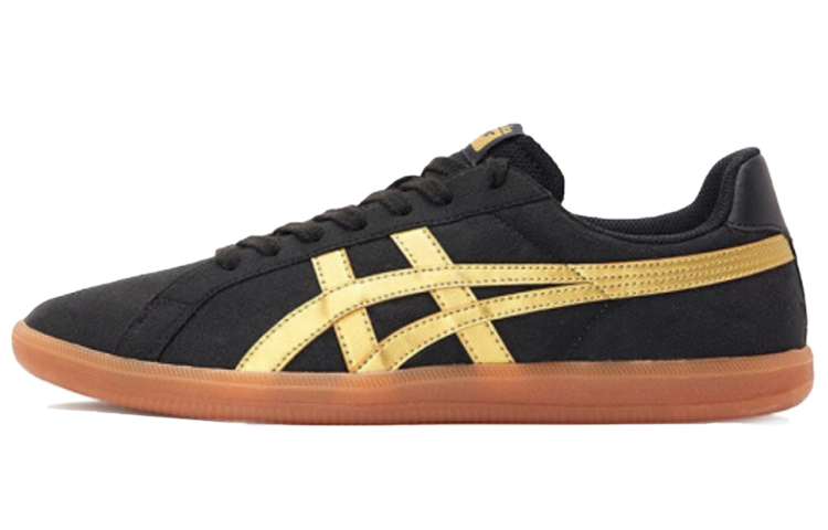 Onitsuka Tiger Unisex DD Trainer Sneakers Black/Gold 1183B478-001