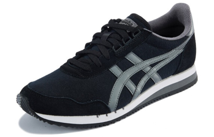 Shop Onitsuka Tiger Unisex Dualio Running Shoes Black D631N-9011
