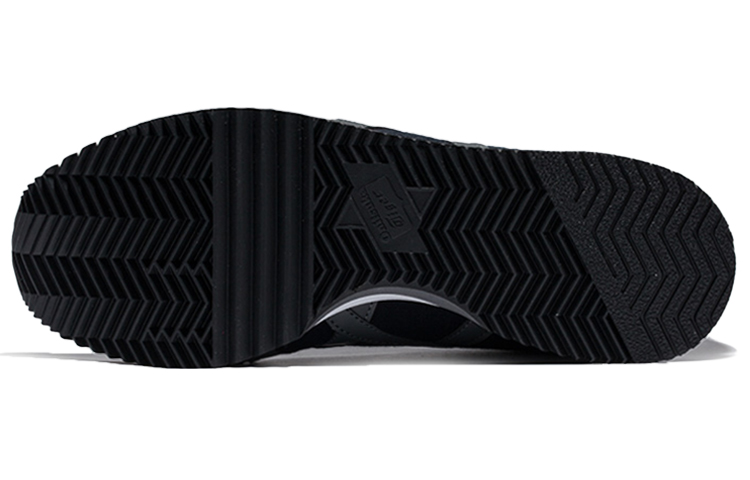 Cheap Onitsuka Tiger Unisex Dualio Kasut Lari Hitam D631N-9011