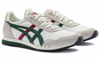 Onitsuka Tiger Unisex Dualio Kasut Larian Putih/Hijau/Merah D6K3N-101 Order Onitsuka Tiger Unisex Dualio Kasut Larian Putih/Hijau/Merah D6K3N-101