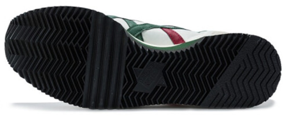Onitsuka Tiger Unisex Dualio Running Shoes White/Green/Red D6K3N-101 Purchase Onitsuka Tiger Unisex Dualio Running Shoes White/Green/Red D6K3N-101