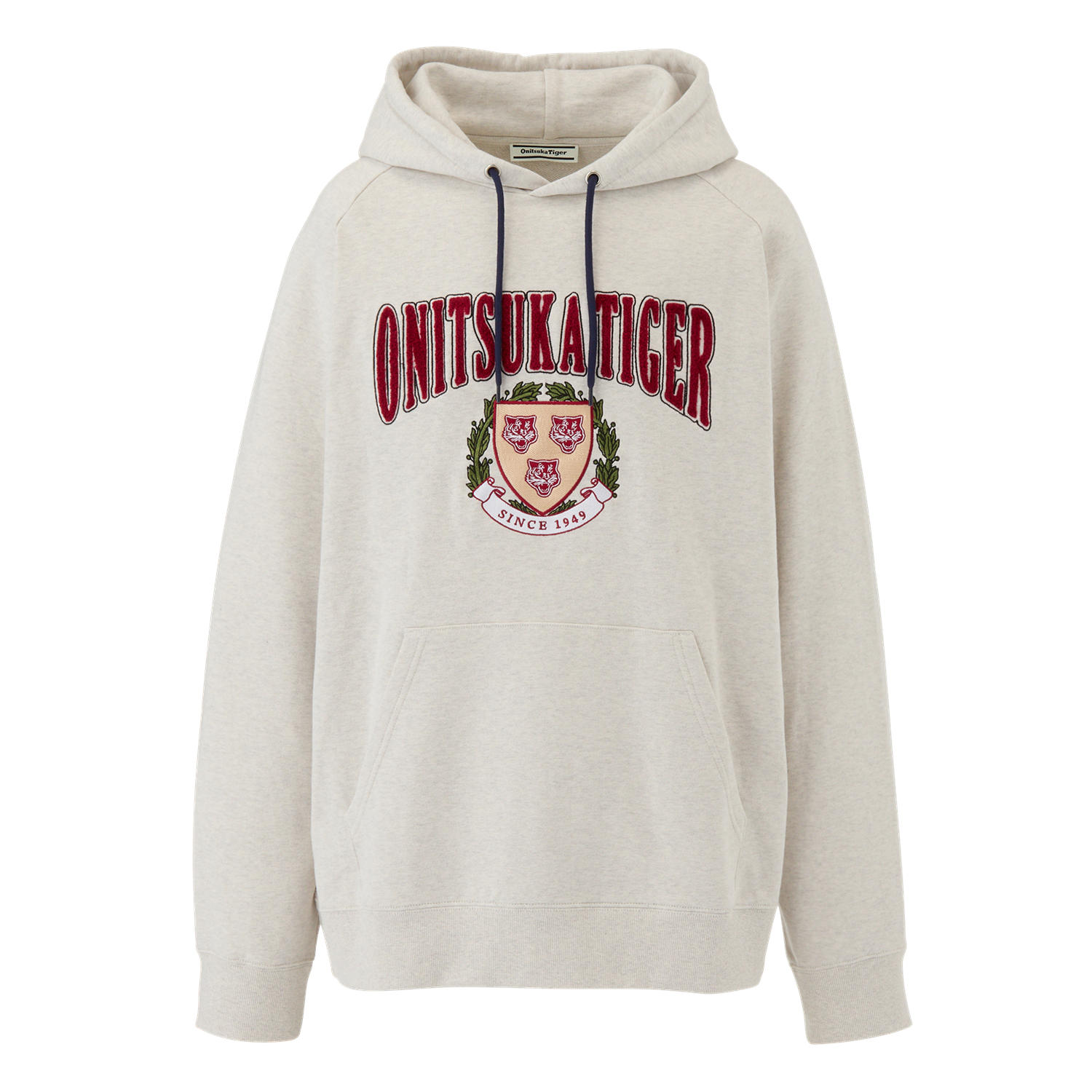 Order Sudadera Unisex Onitsuka Tiger con Capucha Manga Larga Off-White. 2183B375-020