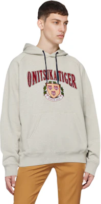 Sudadera Unisex Onitsuka Tiger con Capucha Manga Larga Off-White. 2183B375-020 Shop Sudadera Unisex Onitsuka Tiger con Capucha Manga Larga Off-White. 2183B375-020