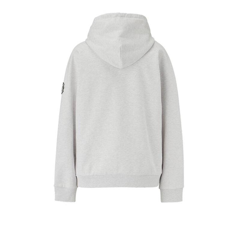 Lookbook Sudadera con capucha unisex Onitsuka Tiger en gris jaspeado. 2183B311-020