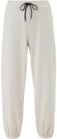 Onitsuka Tiger Unisex Jogger Pants Mid-Waist White with Logo Graphic Design. 2183B376-020 Onitsuka Tiger Unisex Jogger Pants Mid-Waist White with Logo Graphic Design. 2183B376-020