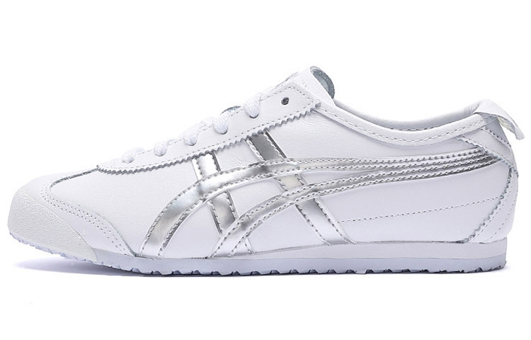 Onitsuka Tiger Unisex Mexico 66 Running Shoes Silver/White 1183A497-100