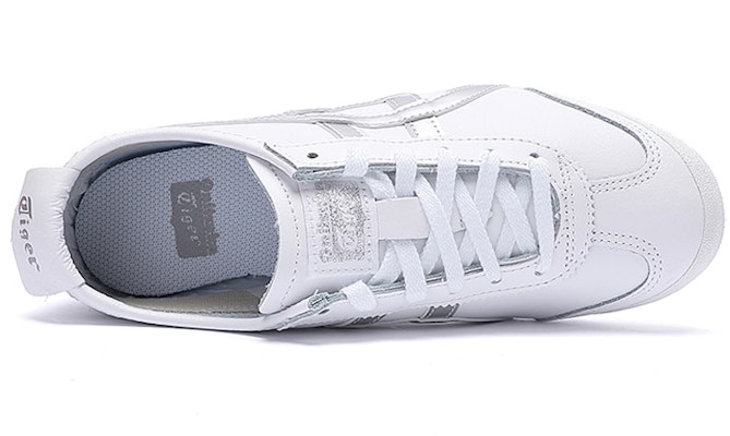 Onitsuka Tiger Unisex Mexico 66 Kasut Lari Perak/Putih 1183A497-100 Lookbook Onitsuka Tiger Unisex Mexico 66 Kasut Lari Perak/Putih 1183A497-100