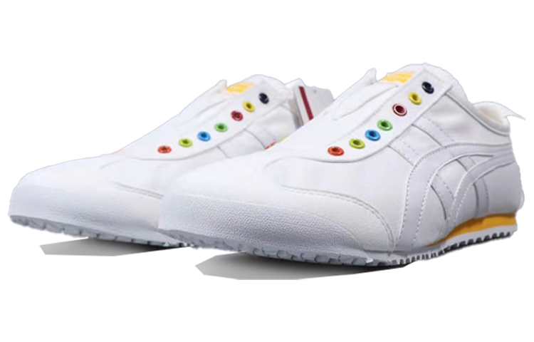 Onitsuka Tiger Unisex Mexico 66 Slip-On Shoes White/Yellow 圖 3