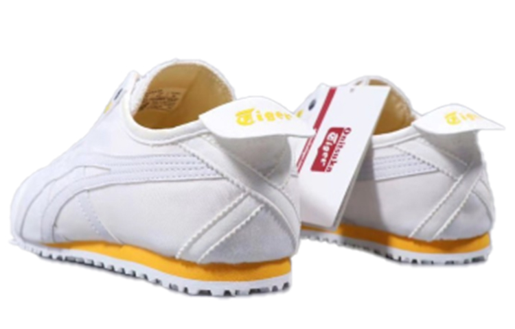 Onitsuka Tiger Unisex Mexico 66 Slip-On Shoes White/Yellow 圖 4