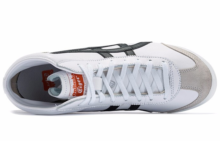 Shop Onitsuka Tiger Uniseks Mexico Mid Runner Putih/Hitam/Oren 1183A335-101