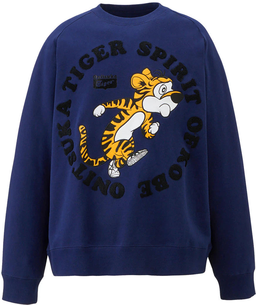 onitsuka-tiger-unisex-navy-cartoon-letter-graphic-crewneck-sweatshirt-2183-b180-400