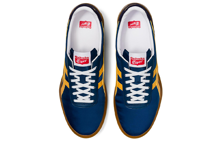 Sizing Onitsuka Tiger Sepatu Olahraga Unisex Ohbori EX Biru/Kuning 1183A806-400