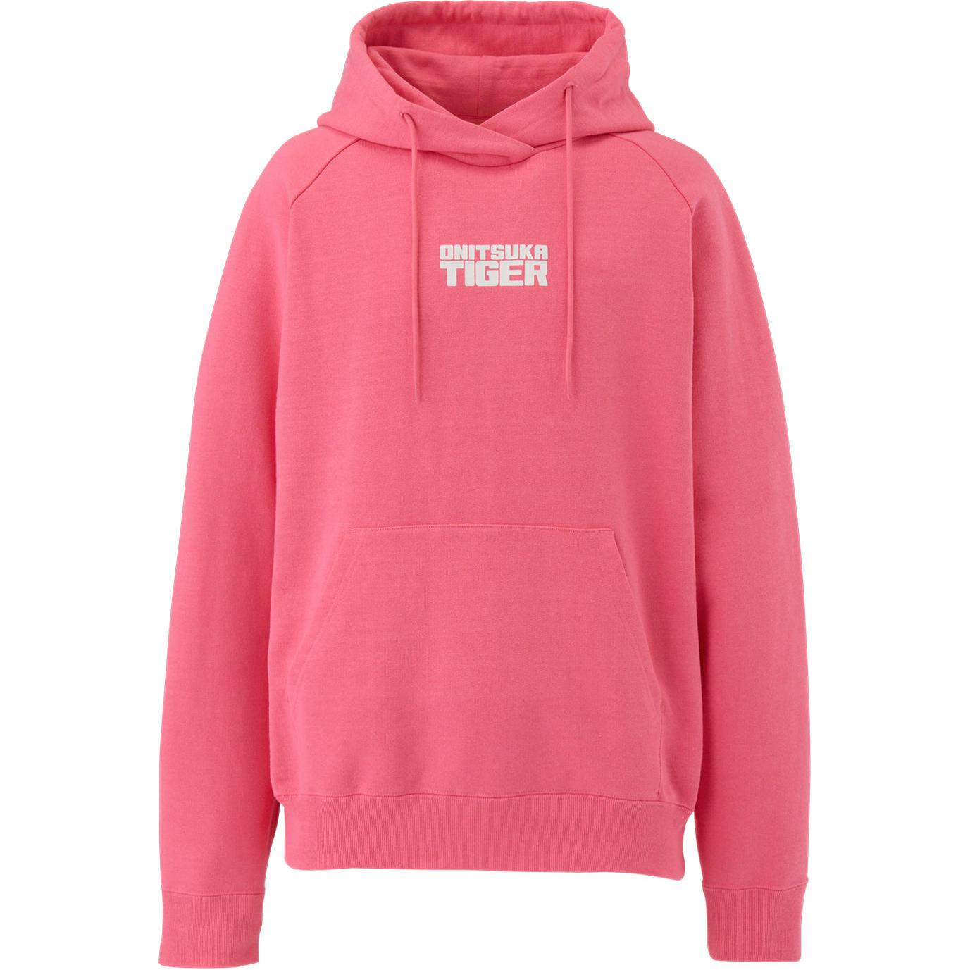 Order Sudadera Rosa Unisex Onitsuka Tiger con Letras - Hoodie Casual. 2183B279-700