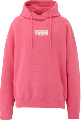 Sudadera Rosa Unisex Onitsuka Tiger con Letras - Hoodie Casual. 2183B279-700 Order Sudadera Rosa Unisex Onitsuka Tiger con Letras - Hoodie Casual. 2183B279-700