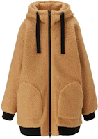 Onitsuka Tiger Unisex Solid Color Zip-Up Hoodie Jacket Yellow-Brown 2183B206-200 Onitsuka Tiger Unisex Solid Color Zip-Up Hoodie Jacket Yellow-Brown 2183B206-200