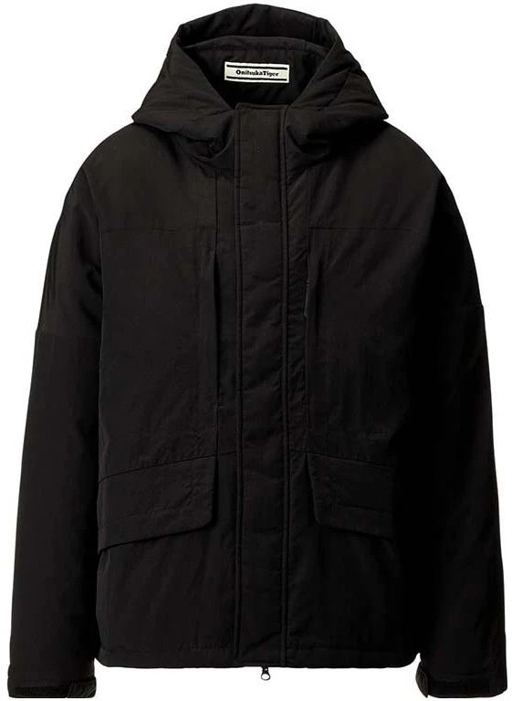 onitsuka-tiger-winter-coat-series-black-hooded-casual-jacket-2181-a545-001