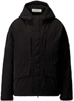 Onitsuka Tiger Winter Coat Series Black Hooded Casual Jacket 2181A545-001 Onitsuka Tiger Winter Coat Series Black Hooded Casual Jacket 2181A545-001