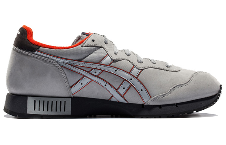 Order 鬼塚虎 X-caliber 輕便低幫跑步鞋 男女同款 灰橙色