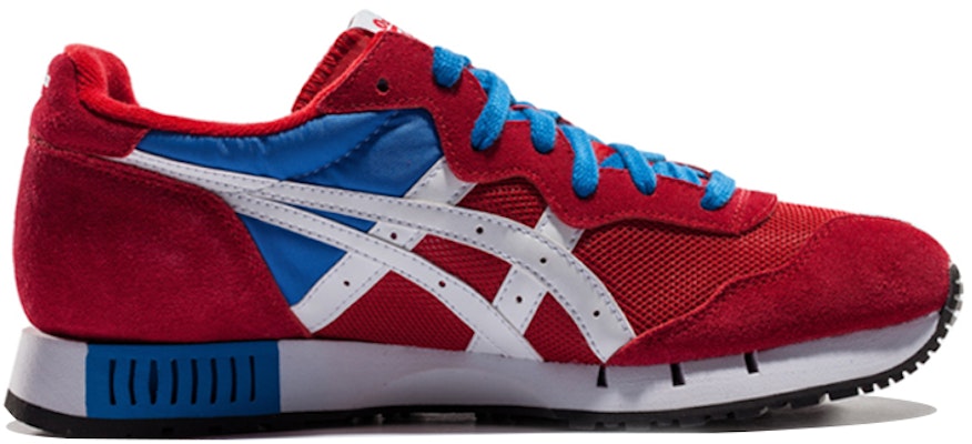 Onitsuka Tiger X-caliber 低幫跑步鞋 男女同款 紅藍色 Order Onitsuka Tiger X-caliber 低幫跑步鞋 男女同款 紅藍色