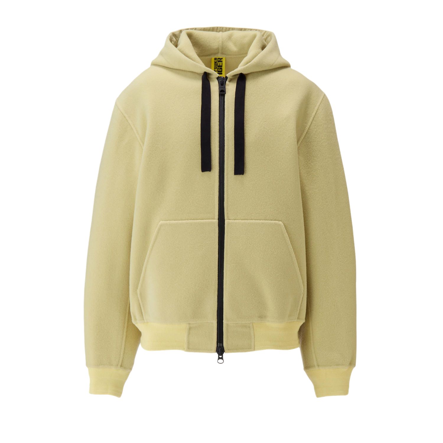 Onitsuka Tiger Zip Up Hoodie Yellow Comfortable Casual Wear 2181A903-750