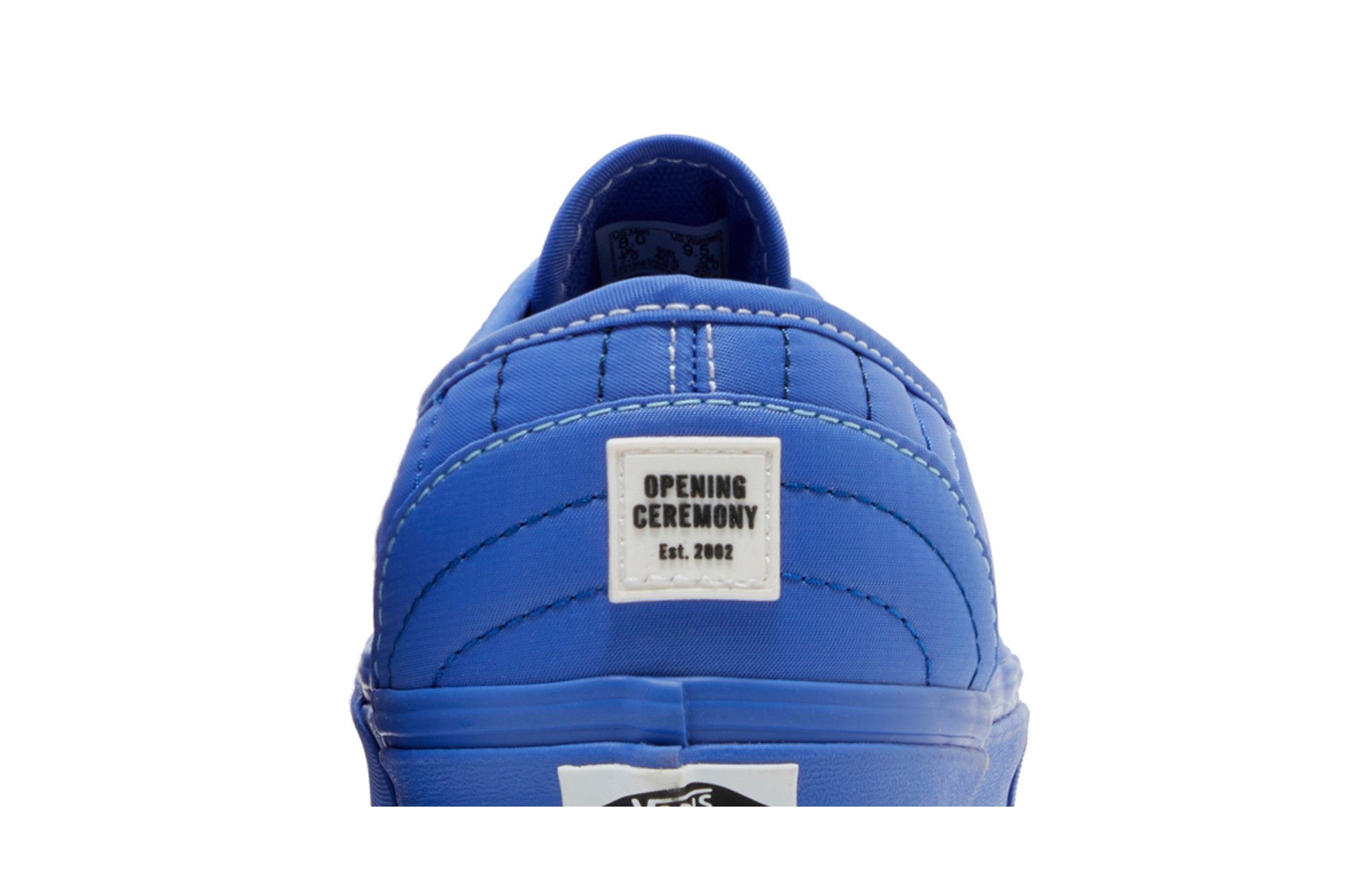 Sizing Opening Ceremony x Vans Authentic ''Gewatteerd Baja Blauw'' VN0A5HV3ZQ0