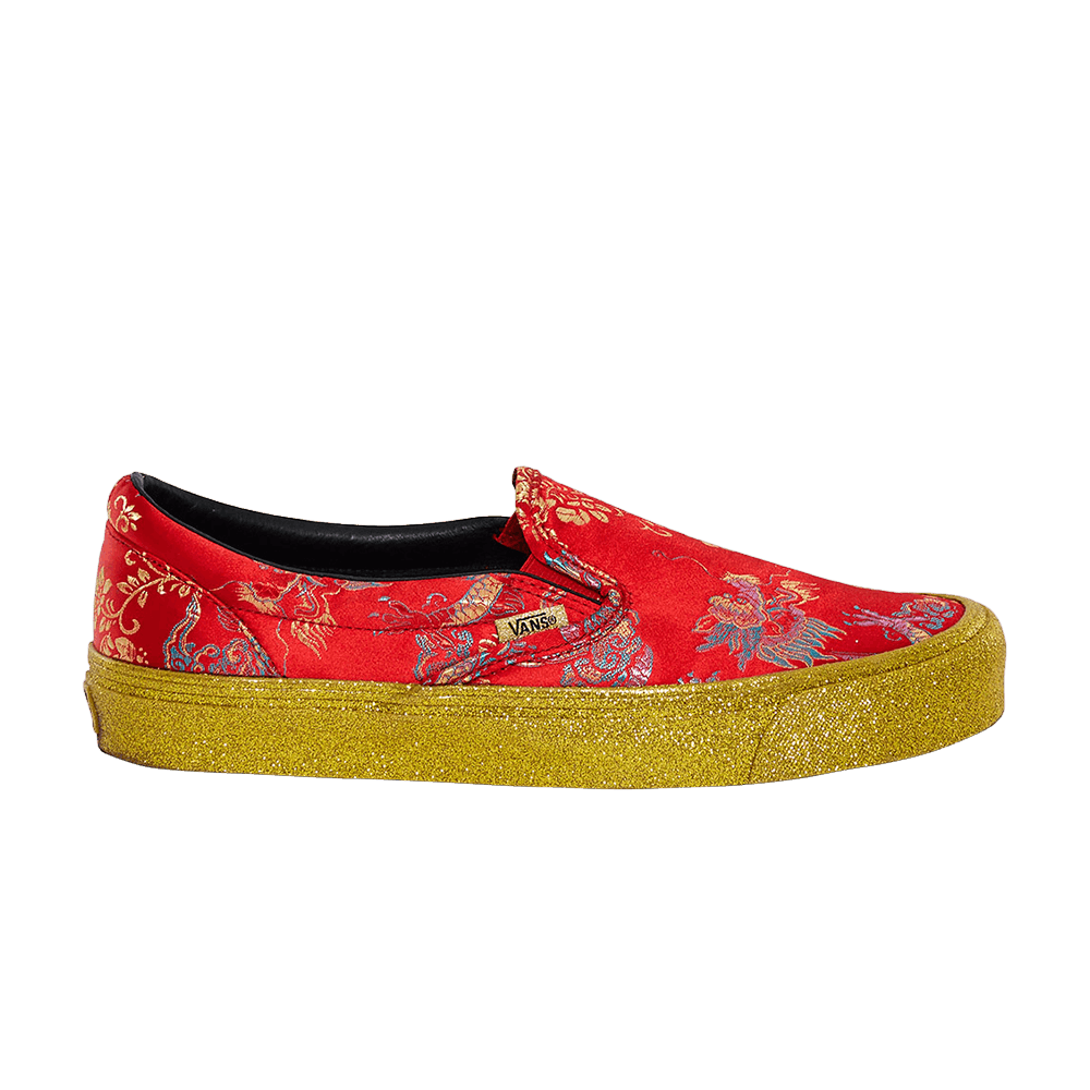 Buy Opening Ceremony x Vans OG Classic Slip-On 'Good Luck' Pria/Wanita VN0A32QNSJS
