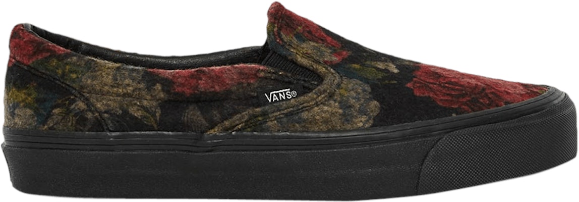 Opening Ceremony x Vans OG Classic Slip-On LX 'Floral - Black Red' VN000UDFPXN Buy Opening Ceremony x Vans OG Classic Slip-On LX 'Floral - Black Red' VN000UDFPXN