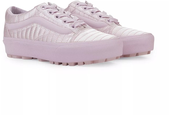 Opening Ceremony x Vans Old Skool Lug Platform 'Satin Quilting - Lilac Snow' VN0A3WLX07P Lookbook Opening Ceremony x Vans Old Skool Lug Platform 'Satin Quilting - Lilac Snow' VN0A3WLX07P