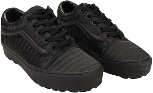 Opening Ceremony x Vans Old Skool Lug Platform 'Satin Quilting - Hitam' VN0A3WLX07L Lookbook Opening Ceremony x Vans Old Skool Lug Platform 'Satin Quilting - Hitam' VN0A3WLX07L