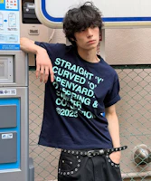 OPENYARD (OY) Bold Letters Navy T-Shirt OYBFS1TE050NA OPENYARD (OY) Bold Letters Navy T-Shirt OYBFS1TE050NA
